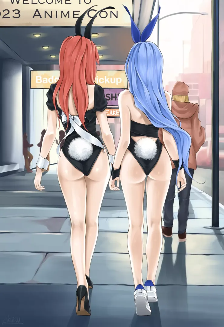 Two Bunny Thighs
