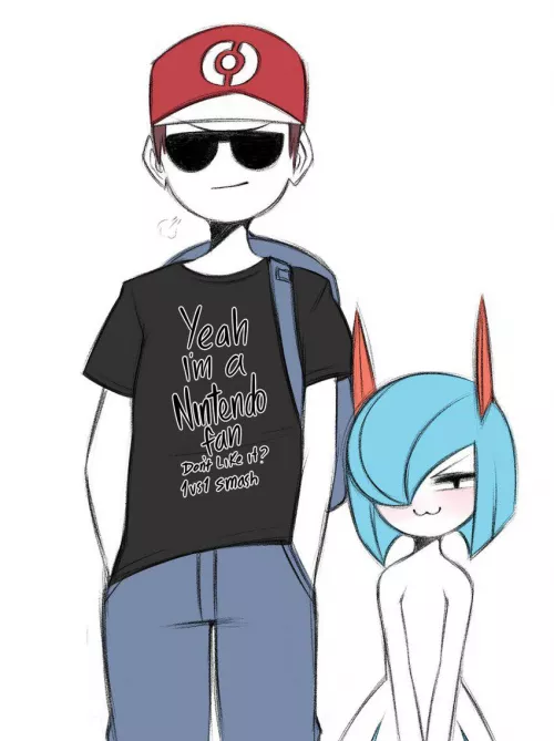 Two gamers soon to be lovers