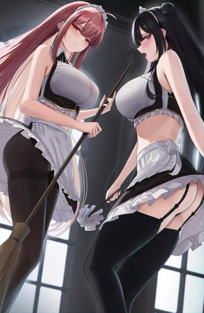 Two Maids [Artist's Original]
