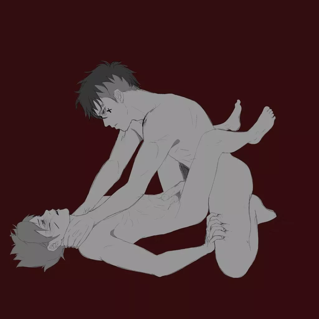 Two yaoi guys enjoying hot stuffs - No idea who they are, who are they?