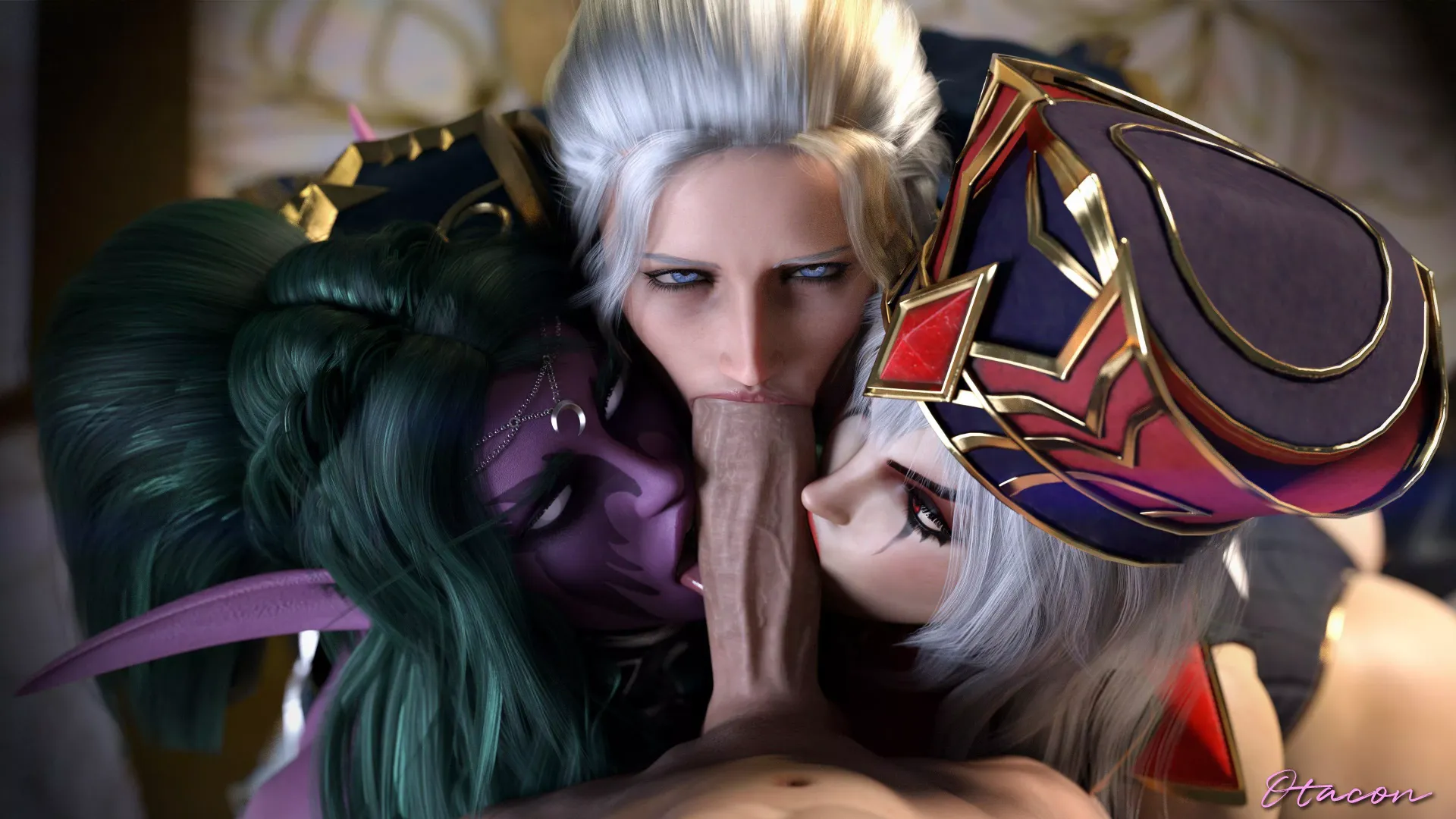 Tyrande, Jaina, Sally (Otacon)