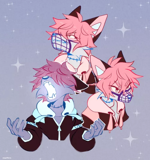 ultraviolent (my art/oc)
