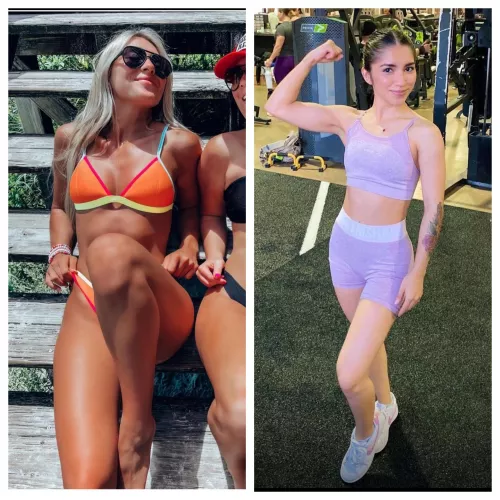 Undefeated wrestle-bully blonde takes on petite latina jobber 