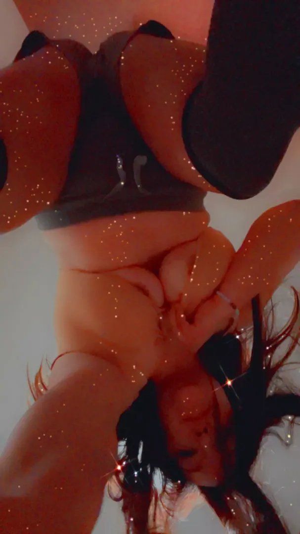 Underboob bent over?
