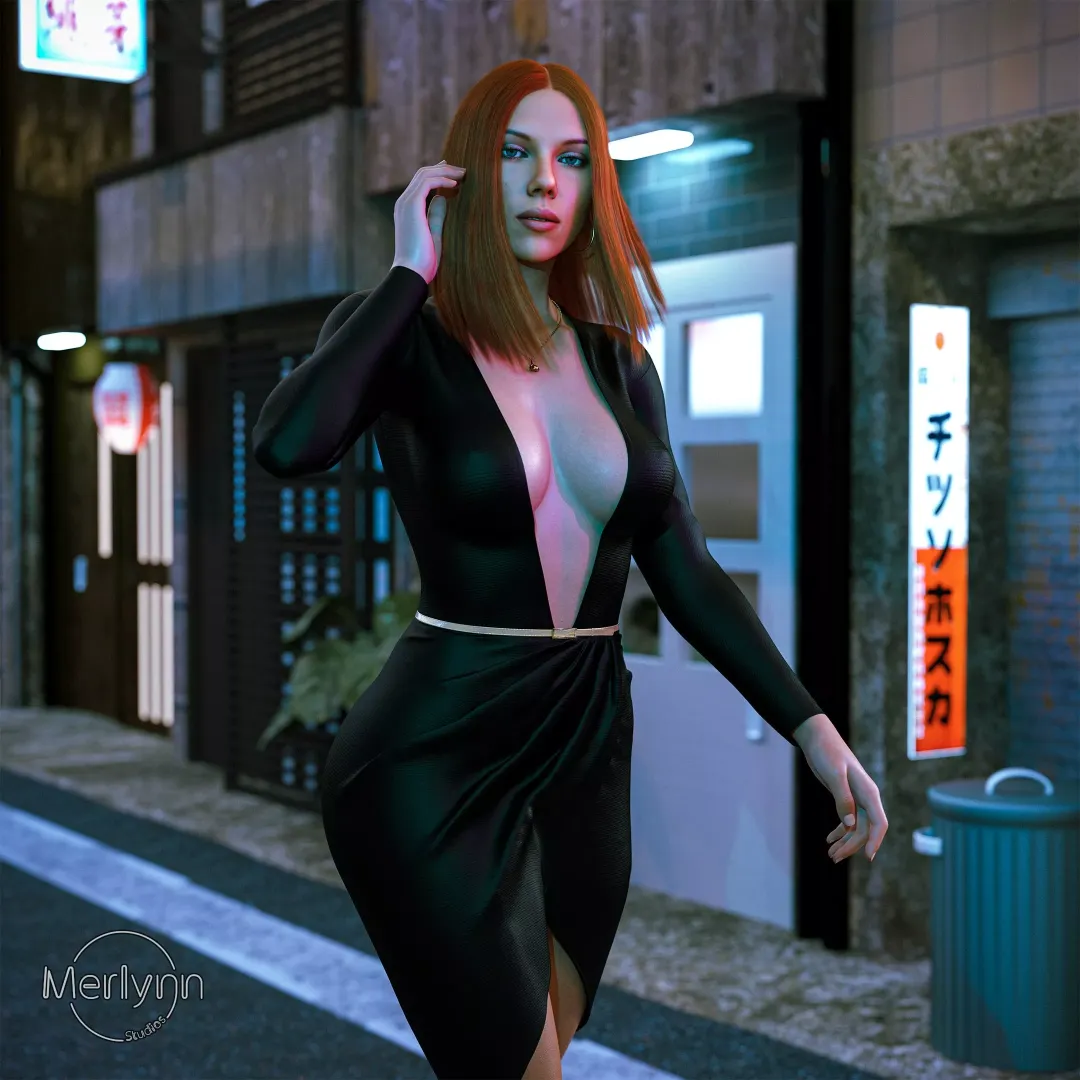Undercover Black Widow (MerlynnStudios) [Marvel]