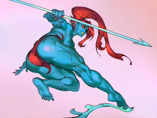 Undyne (mihaildava) [Undertale]