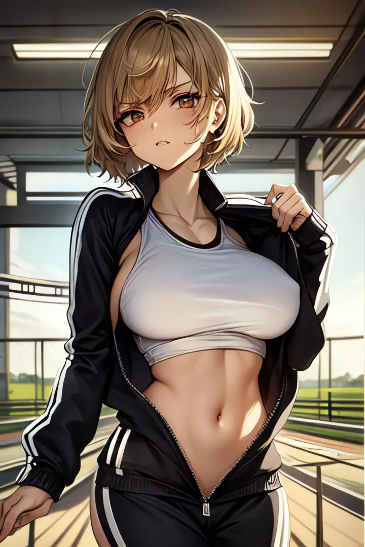 Unzipped Tracksuit