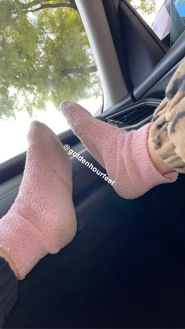 Upvote if you like my fuzzy socks😈