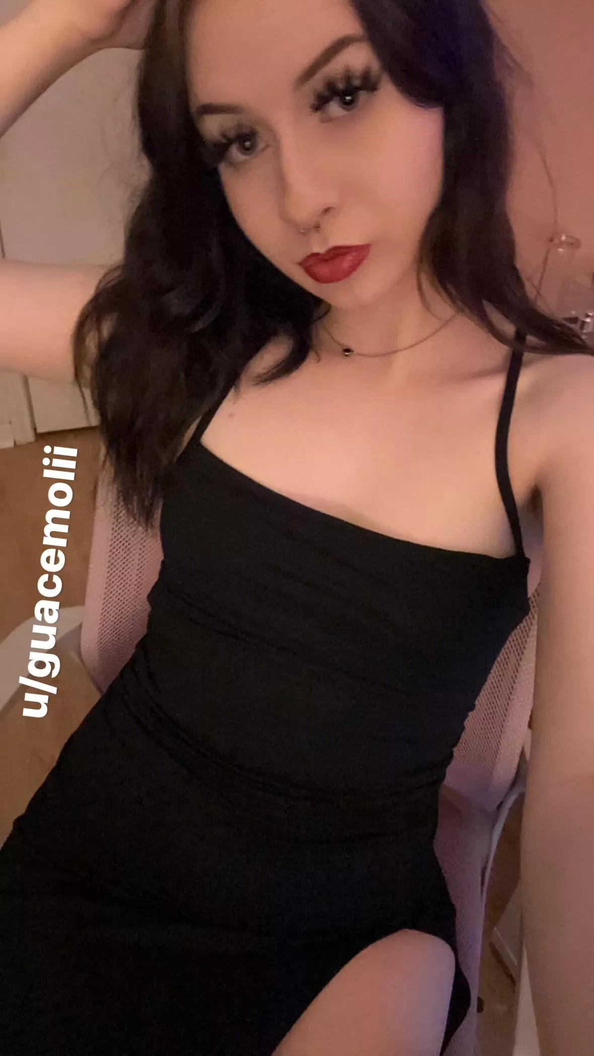 upvote if you wish mommy could peg you🫣 [domme] [oc]