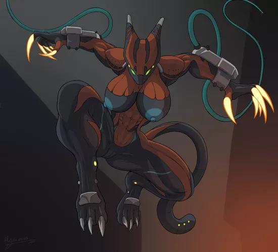 [Valkyr] Ready To Pounce On Her Next Target (Taticoolmofo)