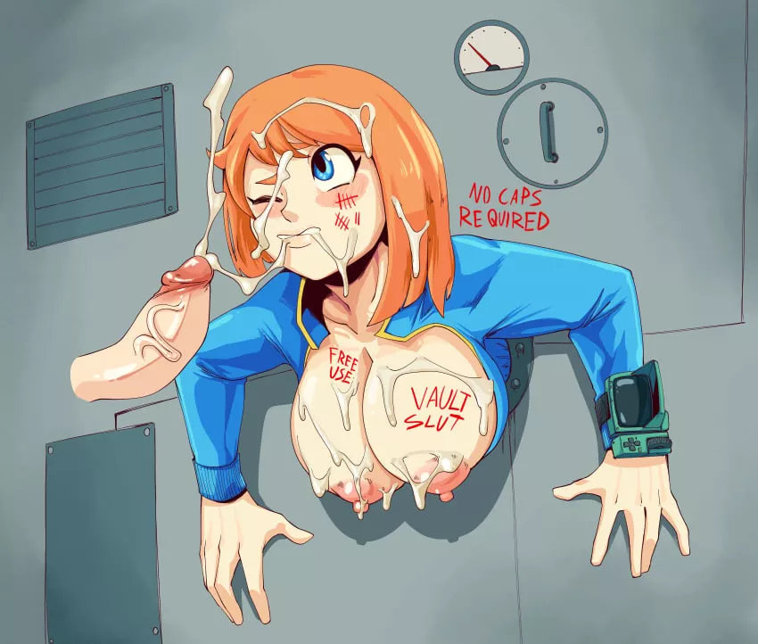 Vault girl is the relief for the whole vault