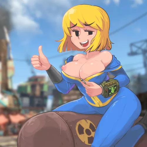 Vault-Tec launches new ad campaign starring Vault Girl (onuy) [Fallout]