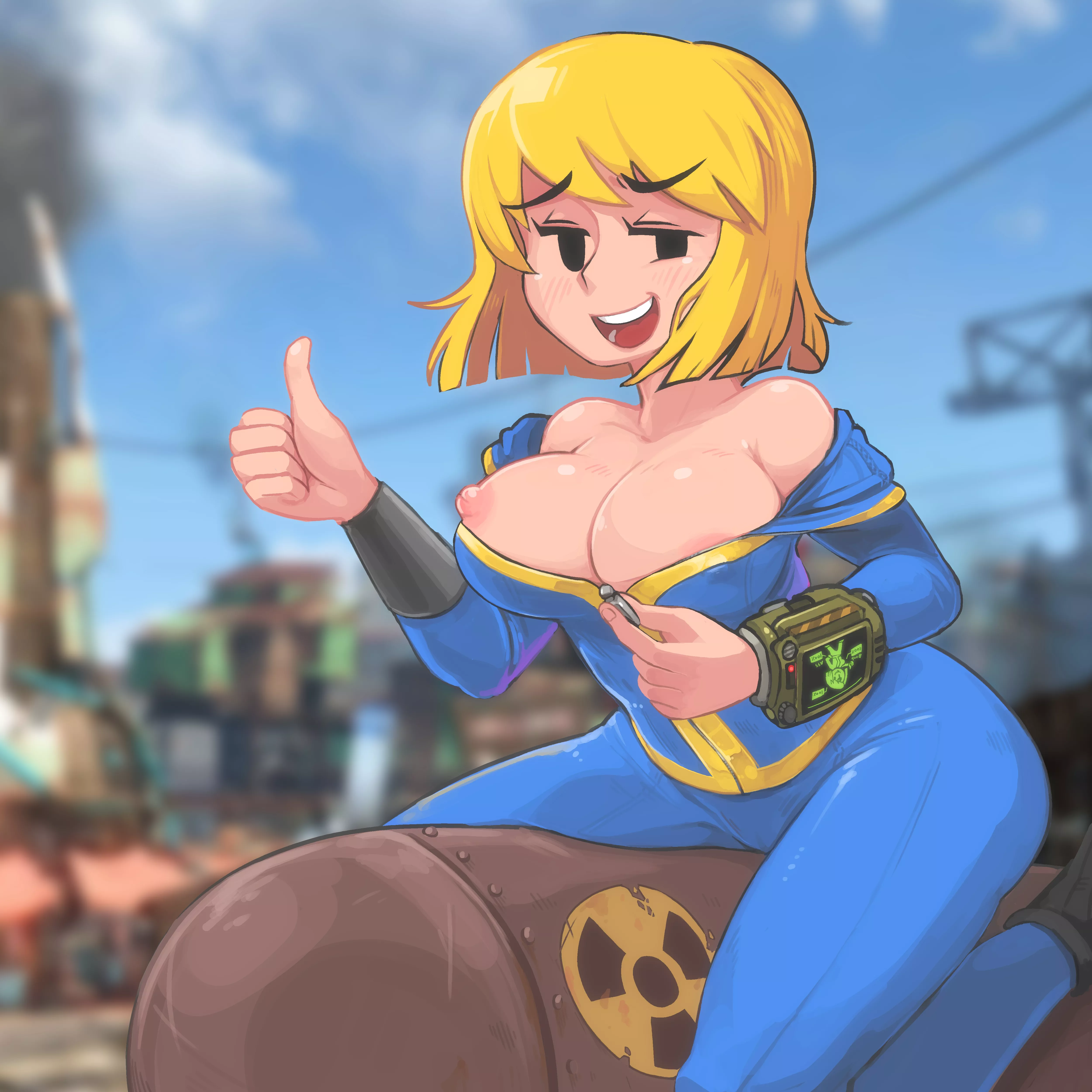 Vault-Tec launches new ad campaign starring Vault Girl (onuy) [Fallout]