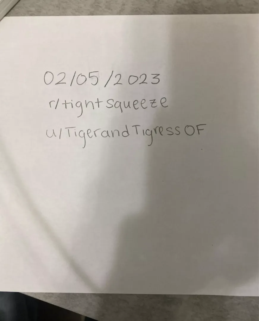 Verification Photo :)