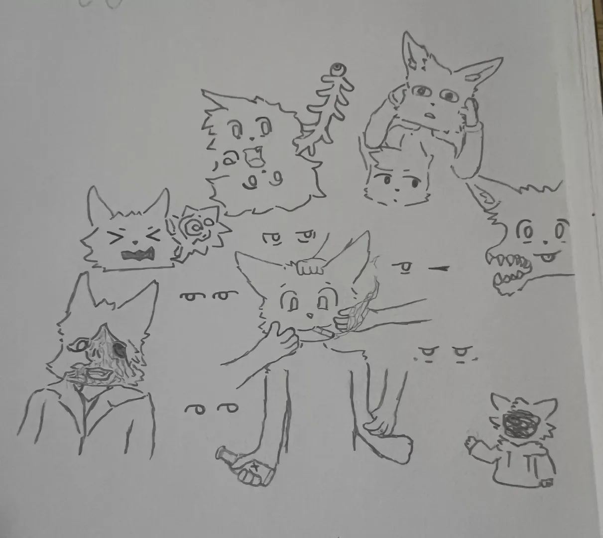 Very rough sketch practice