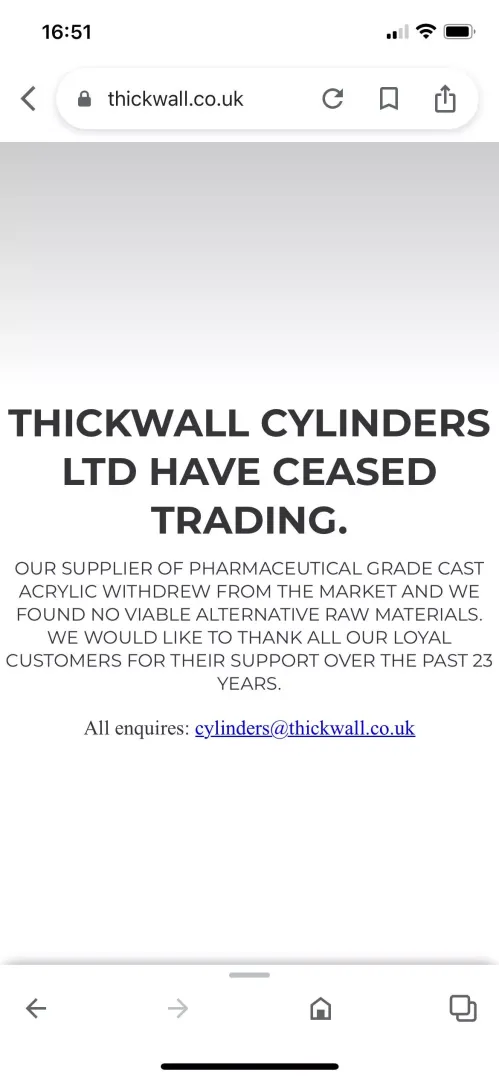 Very sad news. Hopefully we can find a replacement 😞