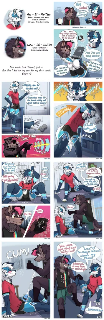 Vibin Comic (BootyWithABolt)