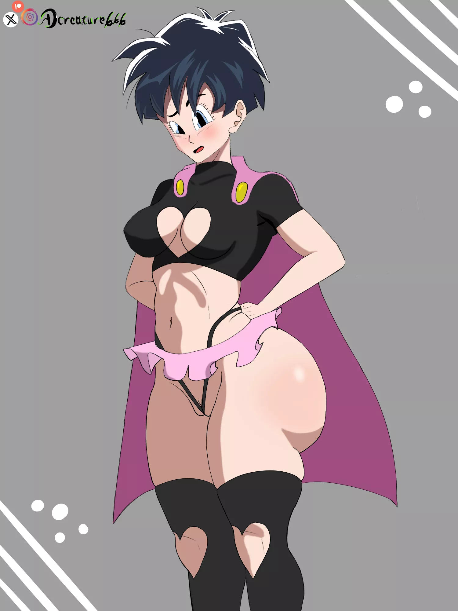 Videl's secret special suit (Dcreature666)