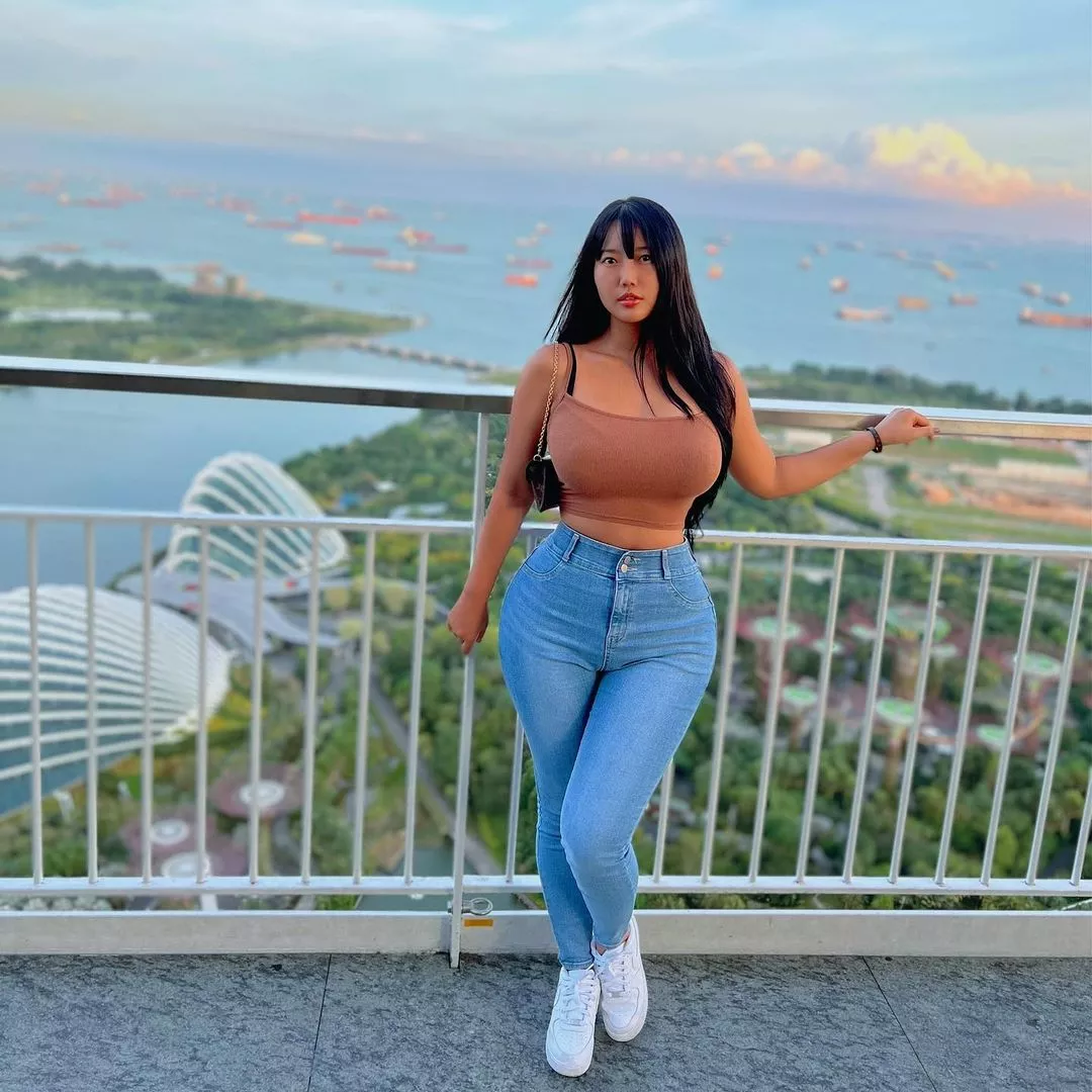 View with curves