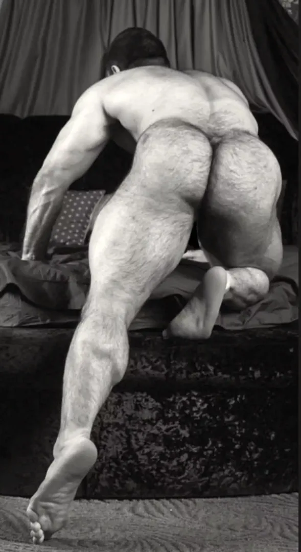 Vintage hairy ass