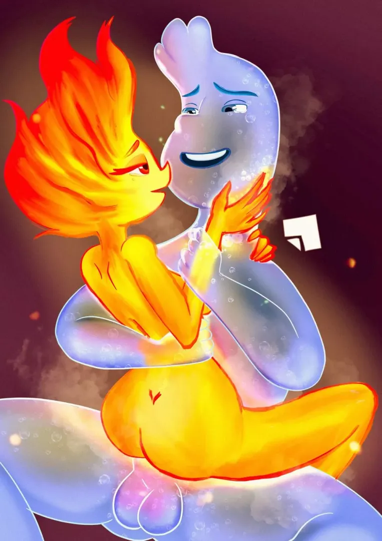Wade and Ember are making love 