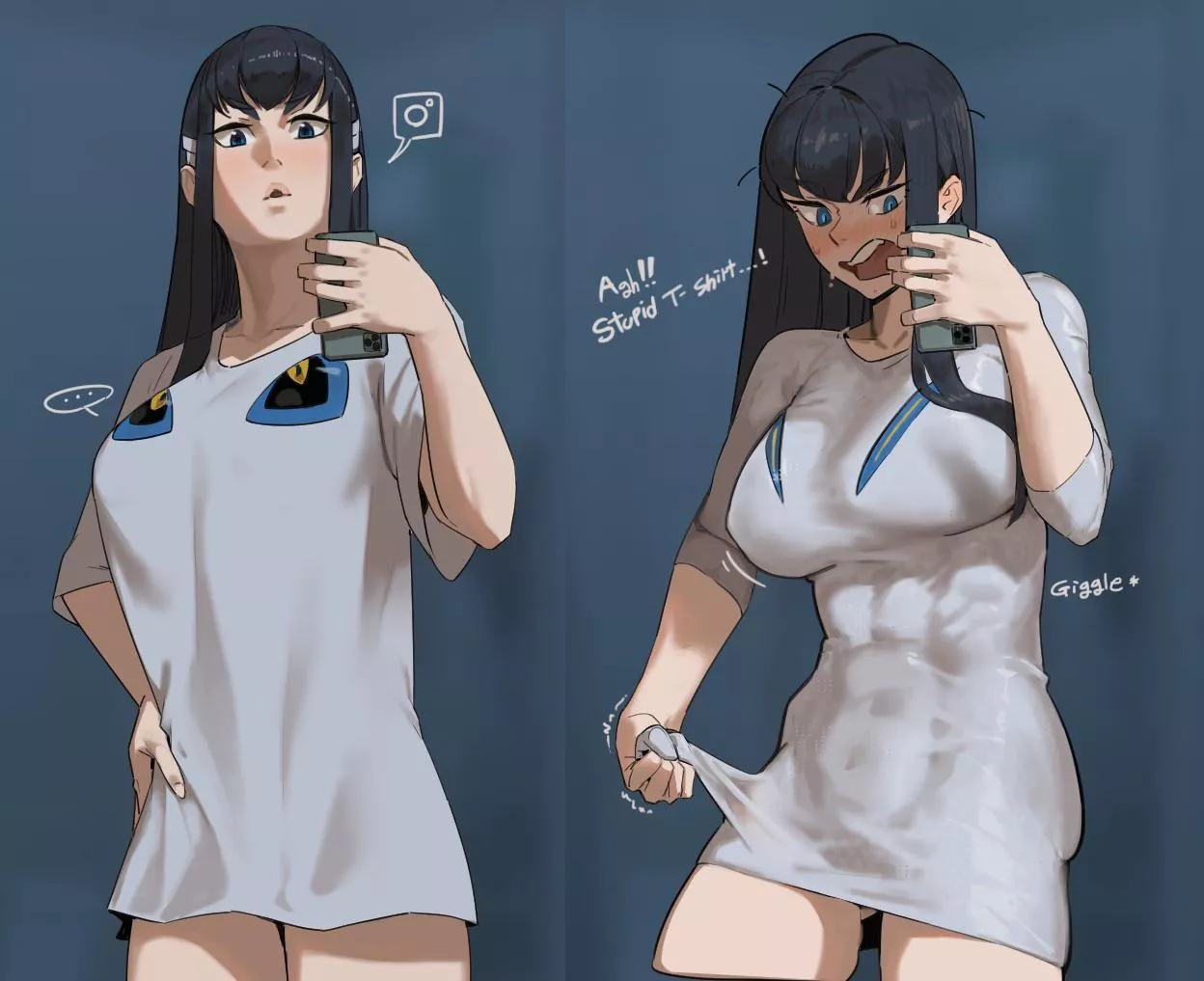 Waifu gone cute & angry