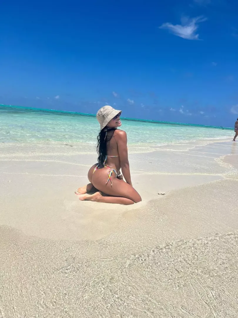 Waiting for someone to pick me up at the beach