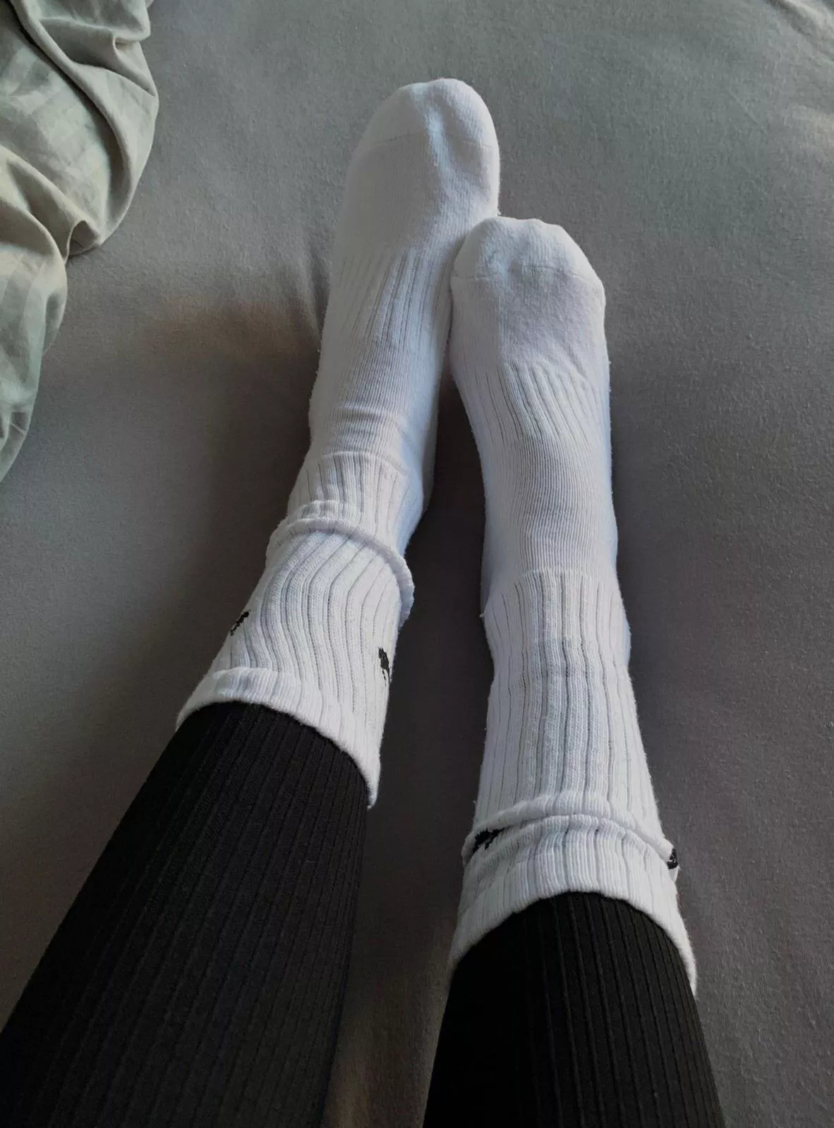 Waiting for you on my bed like…