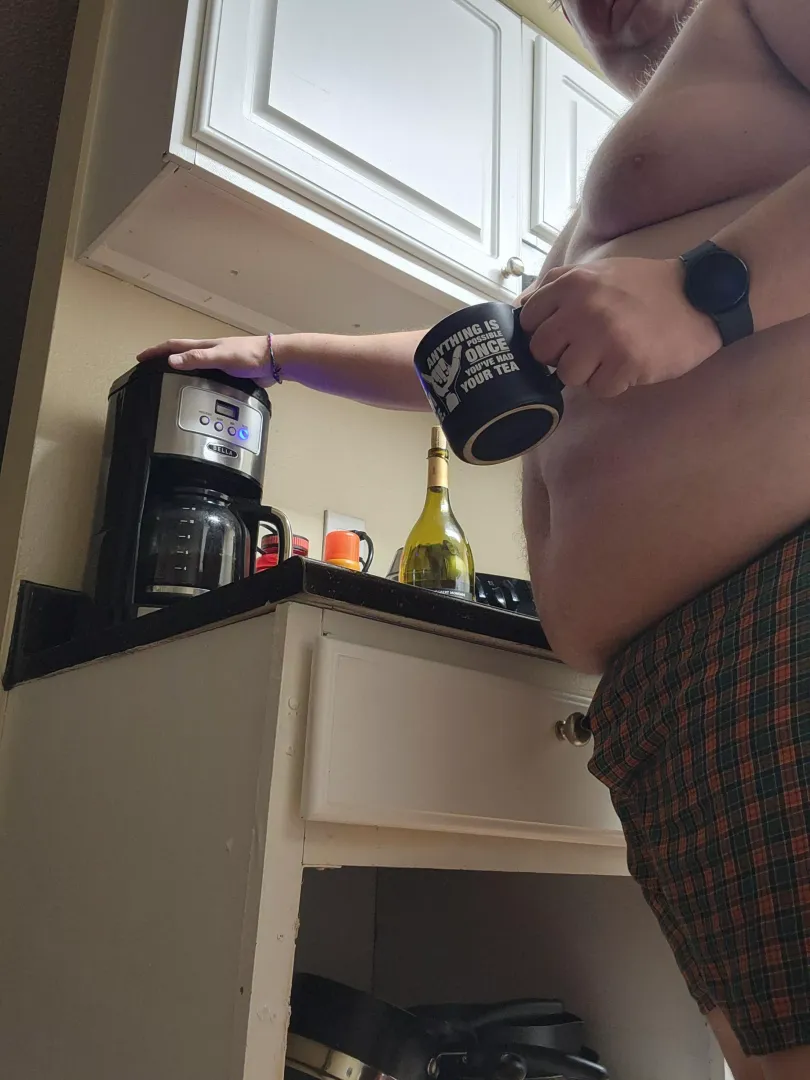 Waiting on this damn coffee...