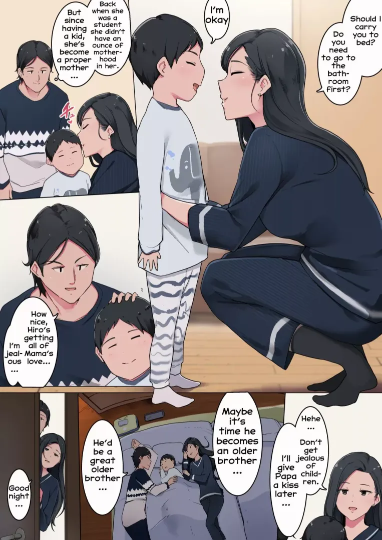 [Wakamatsu] Haha no Kao to Onna no Kao o Tsukaiwakeru Mama no Ohanshi | The Opposite Face of a Mother and a Women
