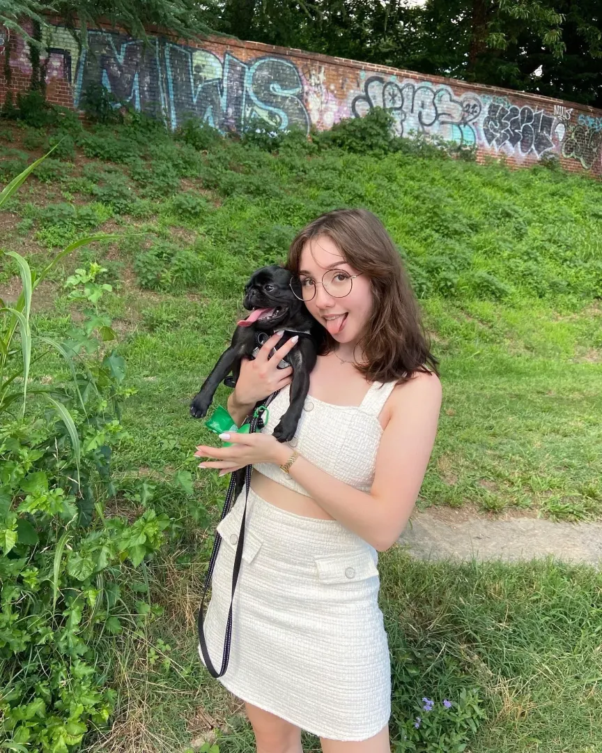 walk my dog with me