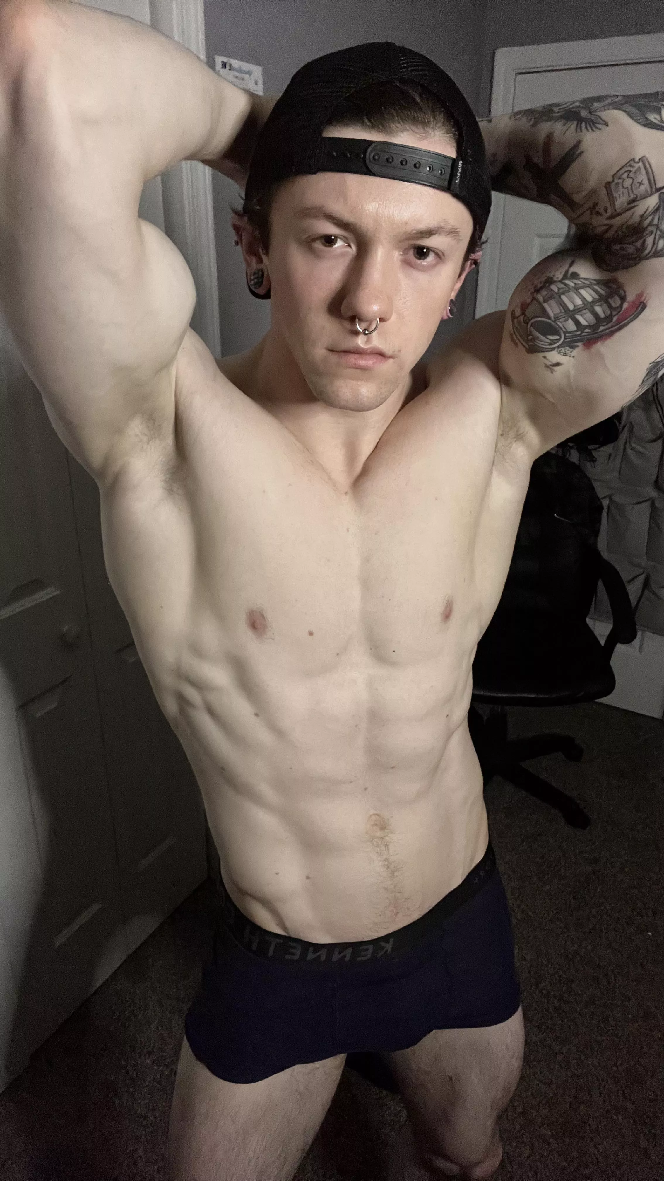 Wanna come help me take these off??
