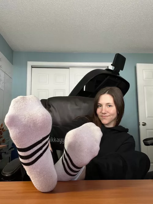 Wanna feel my moist socks on your face