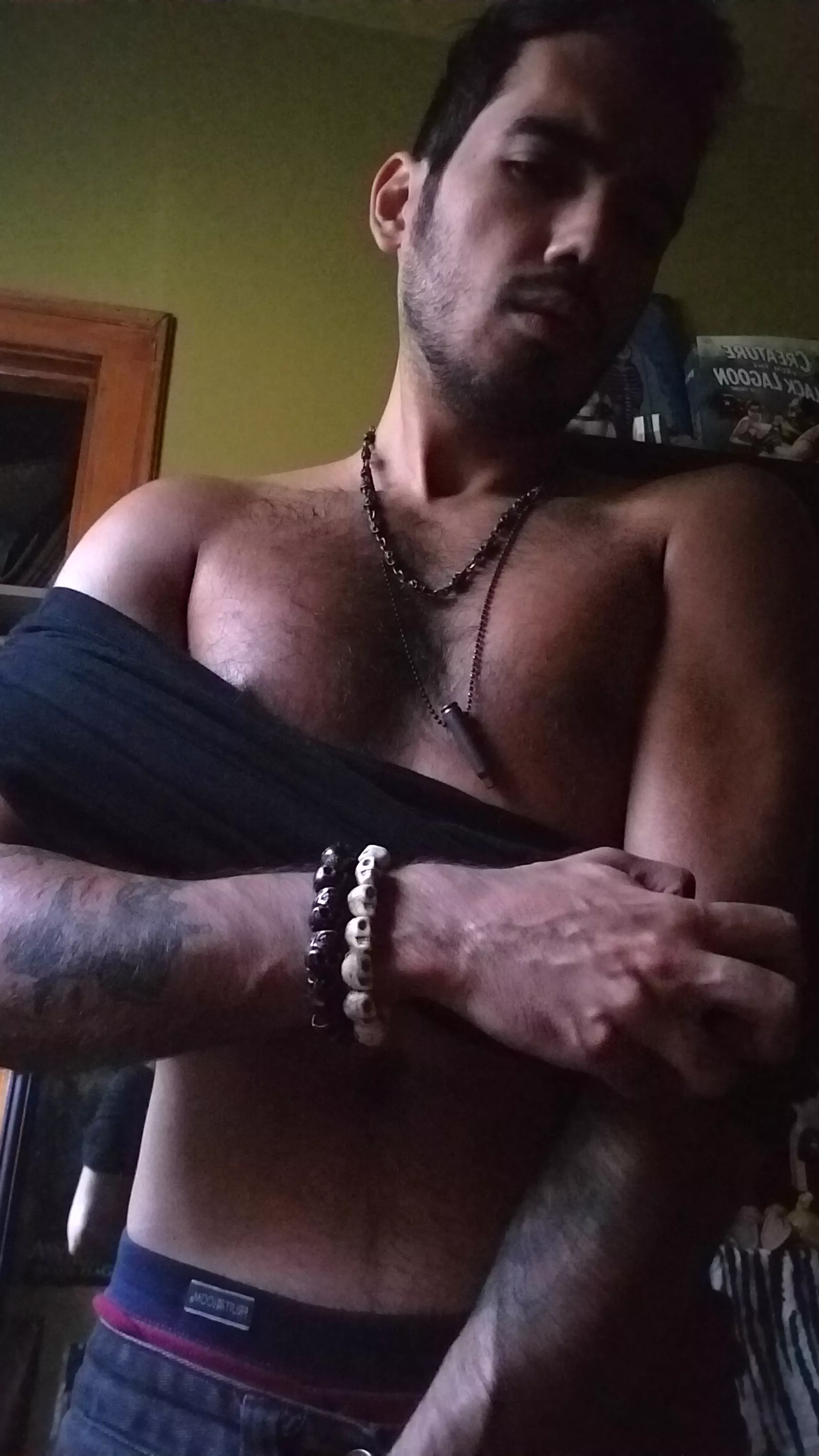 Wanna help me get undressed?