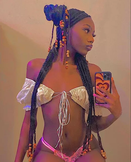 wanna help me take this off? 😇🌸
