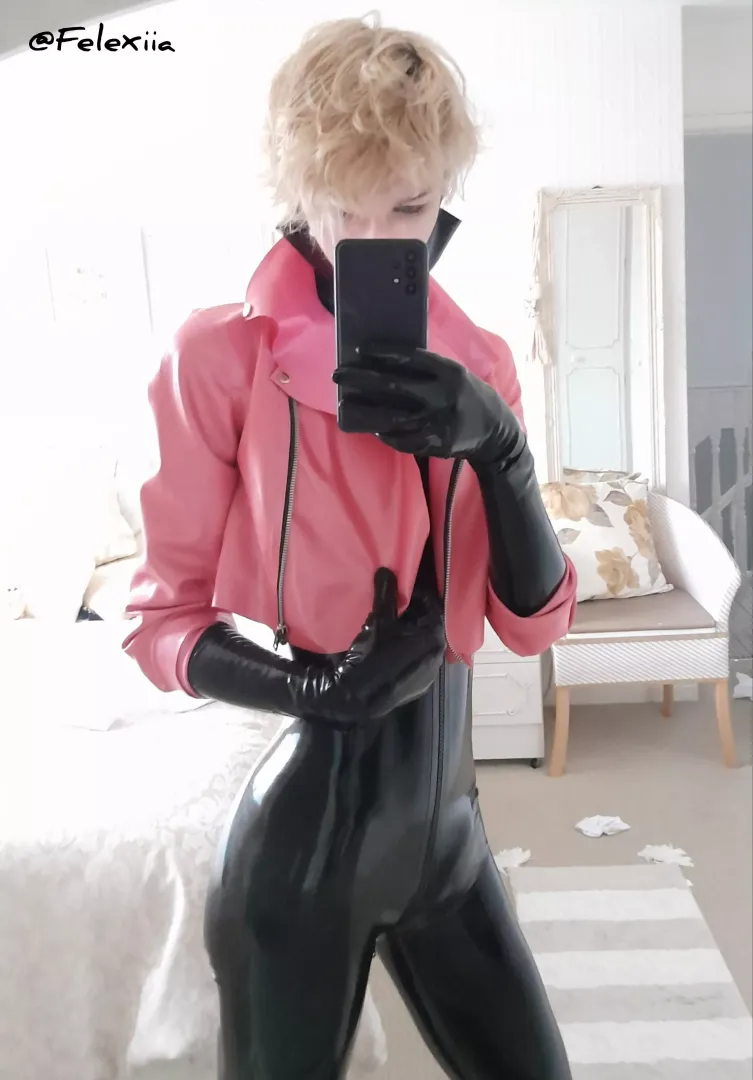 Wanna lick my latex?