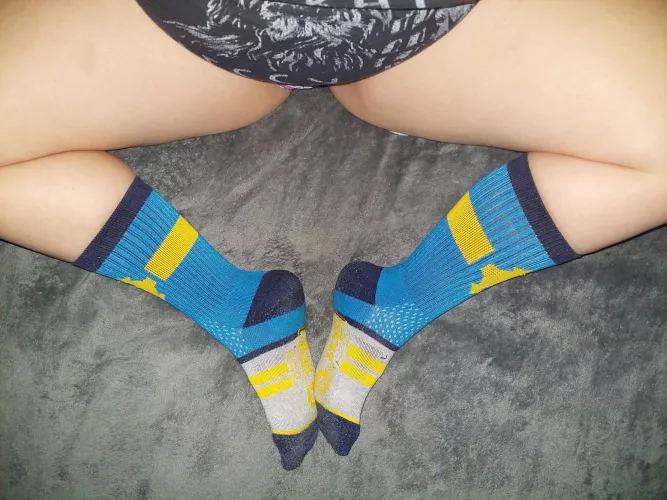 wanna play in my gamer socks?
