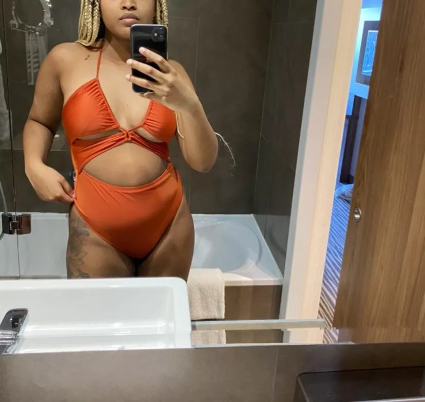 Wanna rip this off me and fuck me in the pool?
