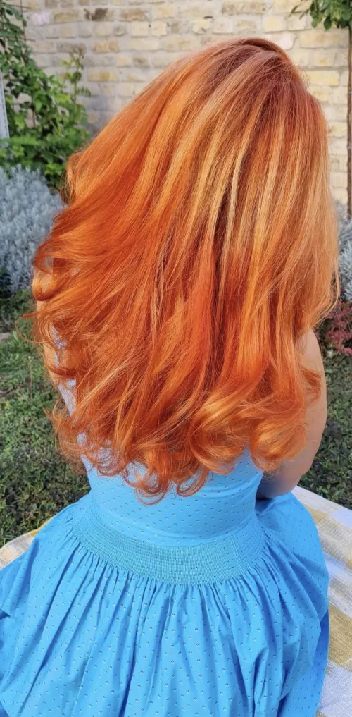 Wanna run your fingers through my hair? OC