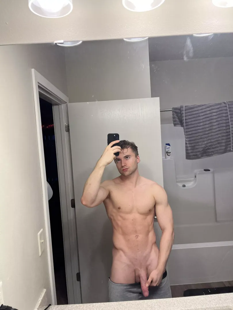Wanna shower together?