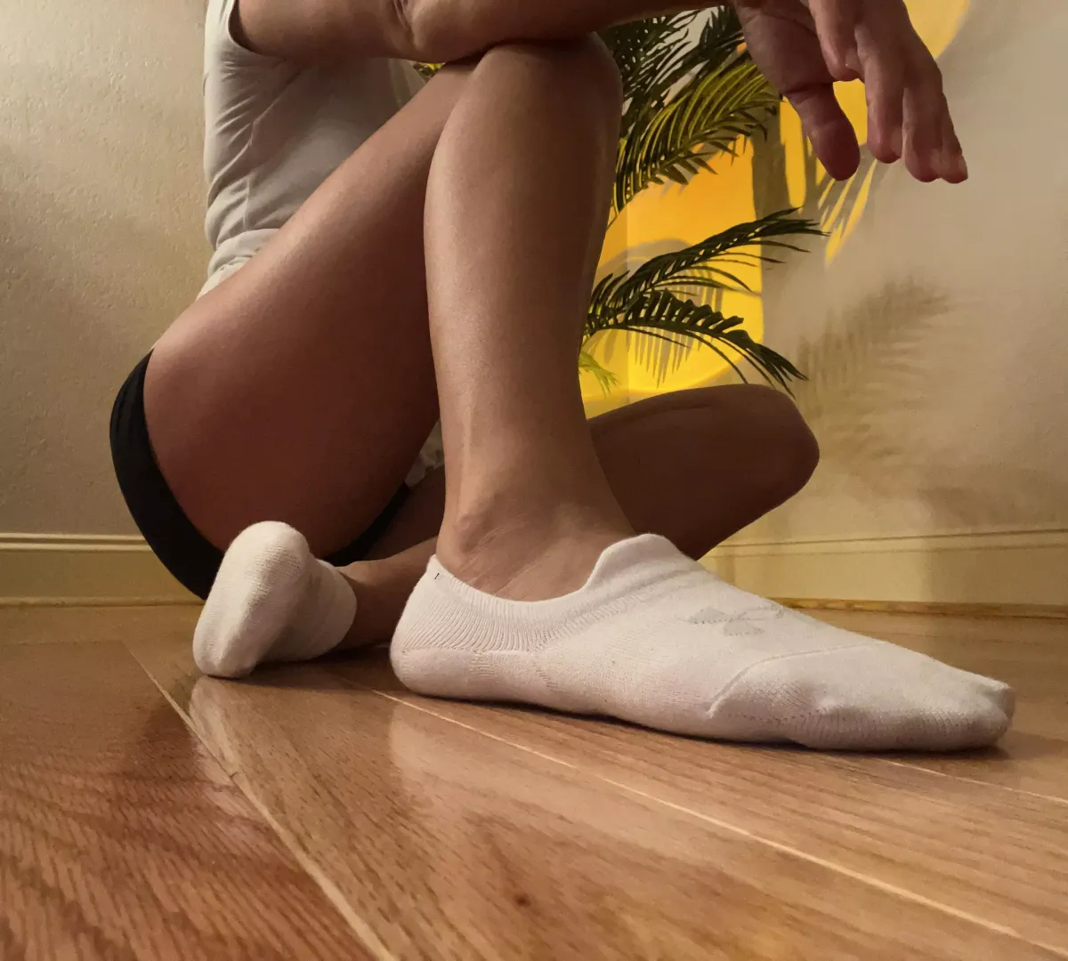 Wanna sniff my socks? F