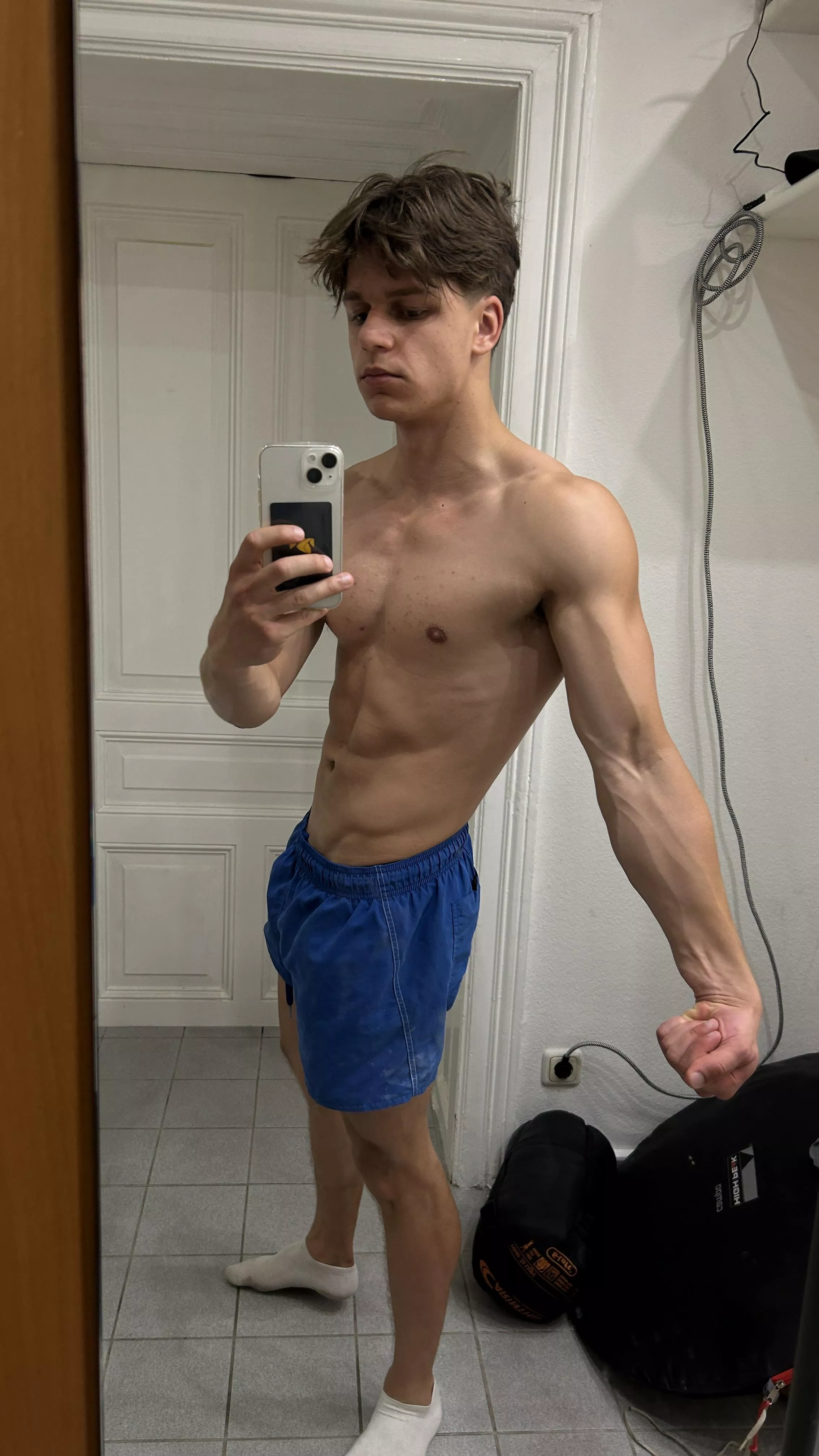 Wanna take my shorts off?