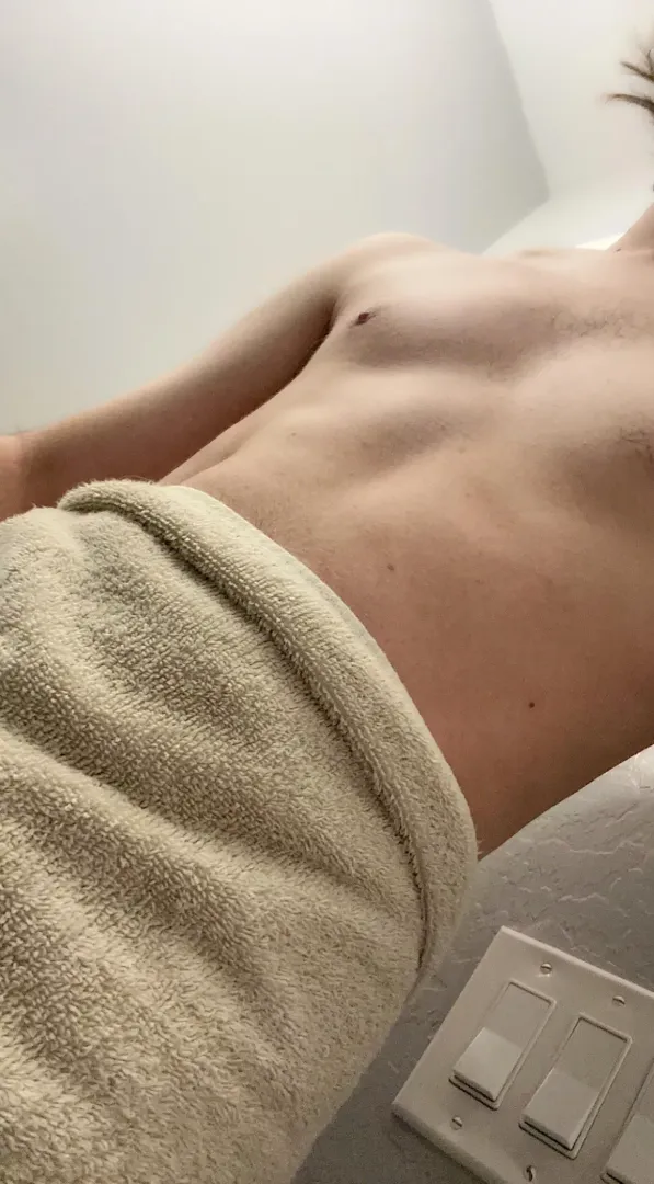Wanna unwrap my towel?