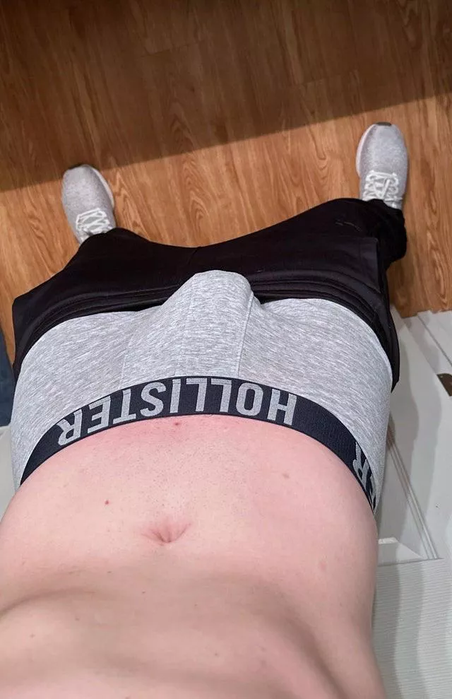 Want to feel my soft bulge?