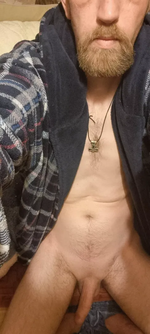 Want to feel my wood?