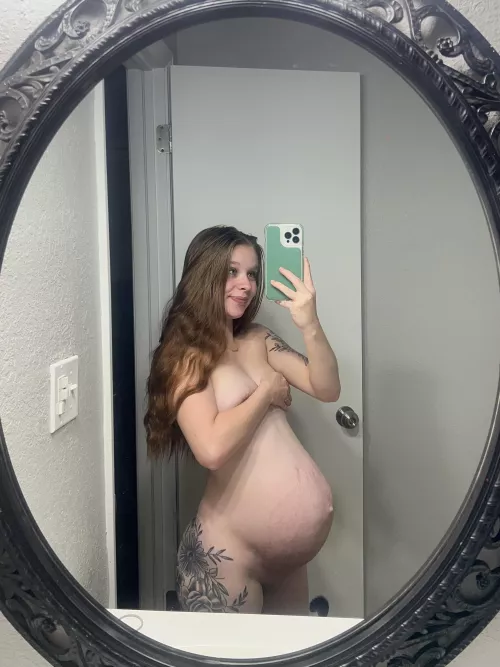 Want to watch my pregnant tits bounce while I ride? 
