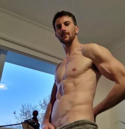 Was feeling good after the gym today. Hope you don't mind me showing off