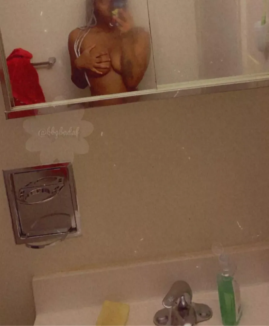 Was feeling too sexy in the shower not to