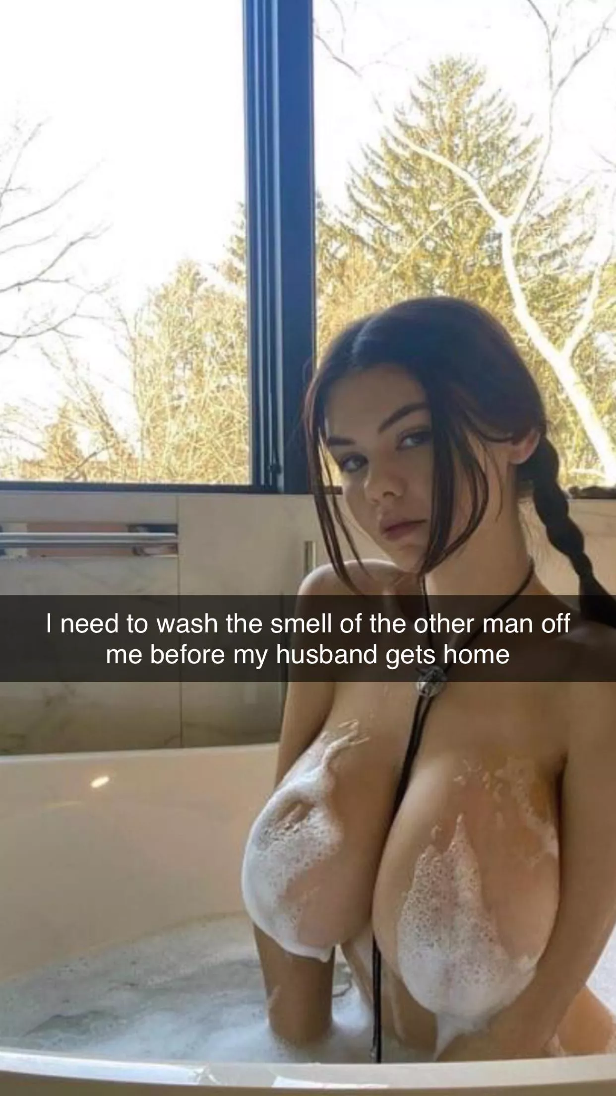Washing it off