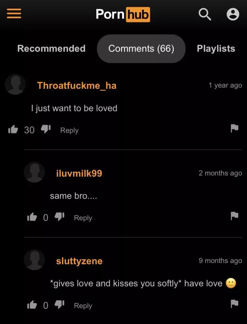 Watching porn making me feel more lonely ngl.